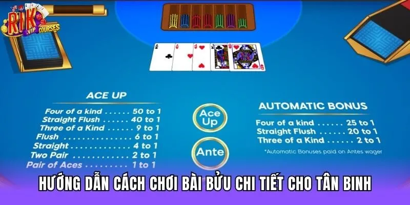 Hướng dẫn cách chơi bài Bửu chi tiết cho tân binh