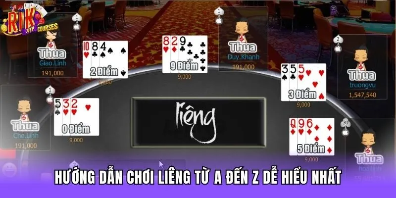 Hướng dẫn chơi Liêng từ A đến Z dễ hiểu nhất