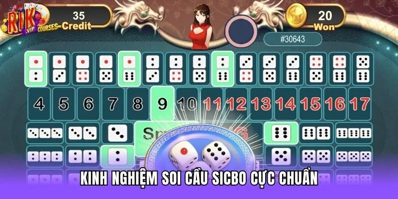 Kinh nghiệm soi cầu sicbo cực chuẩn