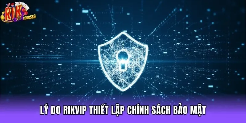 Lý do Rikvip thiết lập chính sách bảo mật